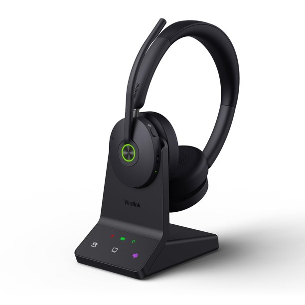 Auricular Yealink WH68 Bluetooth DECT ANC con alcance de 185 m