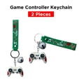 thumbnail image 2 of Ebo Premium Silicone Keychain Game Controller Key Ring for Kids Game Controller Key Chain ( Green ) - 2 Pcs, 2 of 7