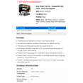 thumbnail image 2 of Rear Brake Pad Set - Compatible with 2020 - 2022 Ford Explorer 2021, 2 of 2