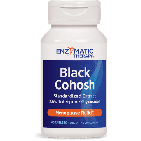 Enzymatic Therapy Black Cohosh Tablets, 60 Ct (Best Black Cohosh Product)
