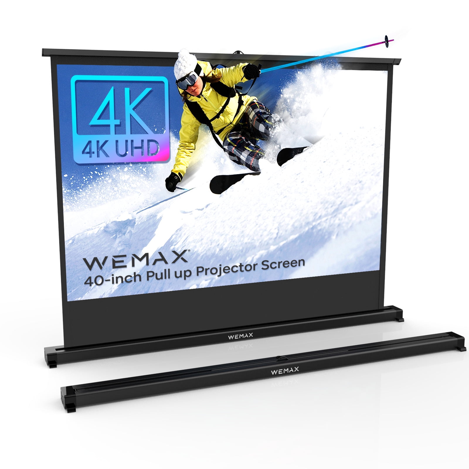 Buy WEMAX 40 Inch Portable Projector Screen 4K 16 9 Floor Free buy-wemax-40-inch-portable-projector-screen-4k-16-9-floor-free