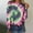 Green, variant on FamilyThread Women's Casual Long Sleeve Crew Neck Tie Dye Sweatshirt Oversized Soft Fashion Pullover Tops
