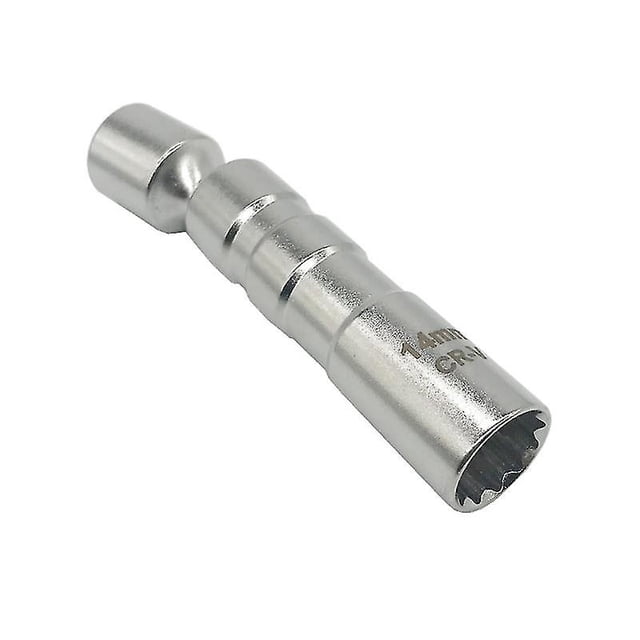 Dado giratorio magnético de 12 puntas para bujías de 14 mm y 3/8 pulgadas