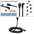 thumbnail image 4 of Carga rápida de alta velocidad con enlace de cable USB 3.2 tipo perfke cable de enlace, 4 of 8