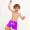 thumbnail image 7 of LIBRCLO Kids Swim Trunks Boys Quick Dry Shorts Boys Swim Trunks Fashion Prints Bathing Suits Summer Hawaiian Kids Beach Swimming Shorts Size 6-7Years Purple, 7 of 7