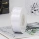 thumbnail image 1 of Nvzi Cinta blanca para manualidades, 1 rollo de cinta para envolver regalos, cinta de poliéster premium de 6 cm x 9 m, perfecta para manualidades y decoración. Categoría, 1 of 5