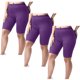 thumbnail image 1 of Pantalones de yoga de 3 piezas para mujer, de poliéster, con cintura elástica y color liso., 1 of 7