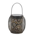 thumbnail image 1 of Hanging Solar Lantern, Metal Waterproof Solar Powered Intelligent Light Sensing System Hollow Out Solar Lantern  for Garden, 1 of 8