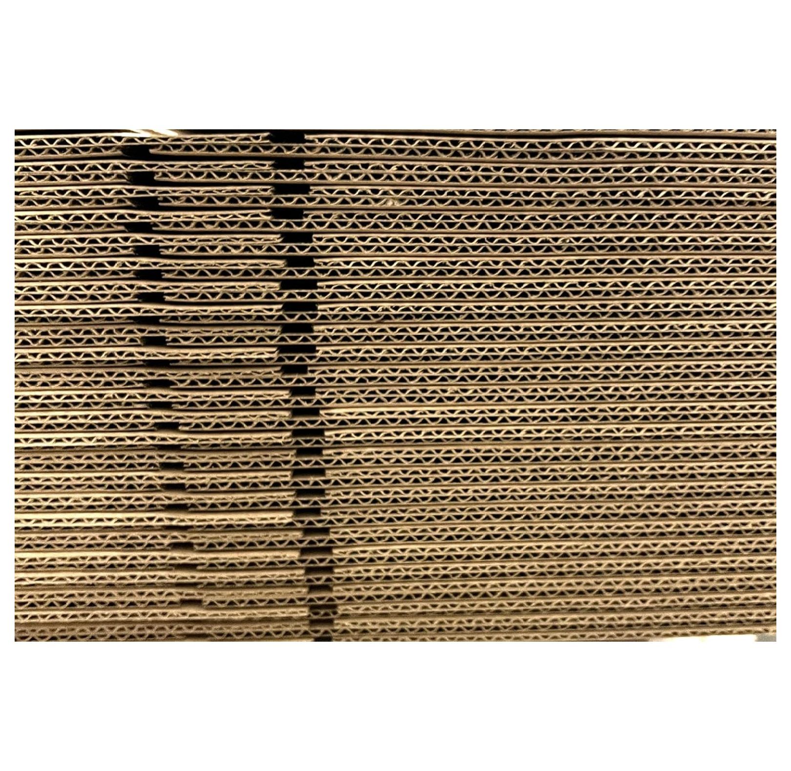 6x6x6 Cardboard Boxes - 100 Pack Shipping Boxes Corrugated Mailer Boxes Packing Boxes for Small Business, Craft Supplies, Gifts, Retail