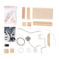 thumbnail image 2 of Set DIY Hand Generator Material Set Manual Electricity Generator Kids Educational Craft Toys, 2 of 7