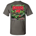 thumbnail image 3 of Men's Joe Gibbs Racing Team Collection Charcoal Ty Gibbs Interstate Batteries Car T-Shirt, 3 of 3
