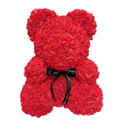 Xiaodriceee Rose Bear Flower Romantic Gifts For Girlfriend Wedding Birthday Valentine