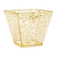 thumbnail image 1 of 50 Uds taza de postre Golden Dot Cake Bowl con juego de cuchara para helado de gelatina y mousse, 1 of 4