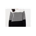 thumbnail image 2 of Karen Scott Women's Petite Cotton Colorblocked Sweater  Black Size Petite L, 2 of 3