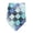 Light Blue, variant on Krdevn Men Plaid Check Necktie, Classic British Color Block Woven Polyester Tie for Business Wedding Formal Suit Accessories