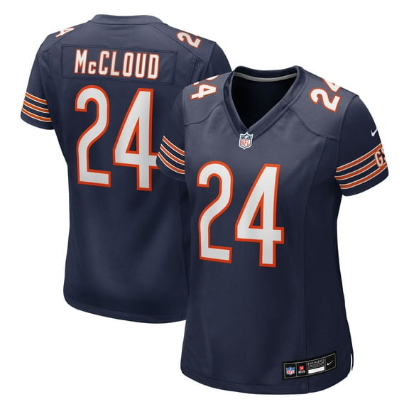 Women's Nike Nick McCloud Navy Chicago Bears Team Game Jersey
