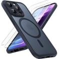 thumbnail image 3 of TOCOL Funda magnética 3 en 1 para iPhone 15 Pro Max, mejorada [protección completa de la cámara] con 2 protectores de pantalla, [compatible con MagSafe] [protección contra caídas de 15 pies] funda tra, 3 of 4