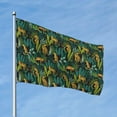 thumbnail image 2 of Vsdgher Jungle Leopard Yellow Print Outdoor Decorative Flag 4x6ft, Suitable for outdoor decoration, can be hung indoors, on outdoor lawns, balconies, parties, 2 of 5