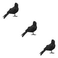 thumbnail image 2 of Shengyu Halloween Party Decoration - Clear Texture And Festive Ambiance Simulation Crow Crooked crow 3Set, 2 of 6