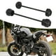 thumbnail image 5 of Bola de protección anticaída para rueda de motocicleta ejes delantero y trasero negro brillante 2 piezas barra de pegamento anticaída para eje de rueda de alta resistencia ANGGREK Otros, 5 of 8