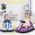 thumbnail image 4 of QinaQin Toddler 360 Spin Bumper Car, 6V Electric Ride On Toy with 2 Speed Modes, 4 of 7