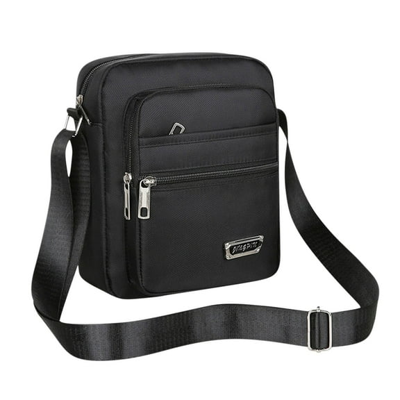 Dgankt Sling Bags for Men Multi-Pocket Large-Capacity Business Bags Casual Daily Commute Shoulder Bag