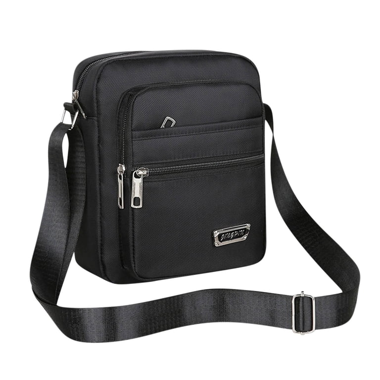 Jacenvly Gym Bags for Men Six Layer Zipper Single Shoulder Messenger Bag  Business Bag Wallet Valentines Day Gifts Bulk - Walmart.com