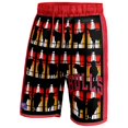 thumbnail image 2 of Unisex NBA & KidSuper Studios by Fanatics Red Chicago Bulls Hometown Shorts, 2 of 4