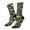2 Black-2, variant on Pumpkin Pattern Sport Socks for Women and Men Crew Socks Sporty Calf Socks Casual Socks