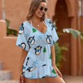thumbnail image 3 of Holiday Penguin Cover Ups Dresses Women Summer Dress Vintage, 3 of 6
