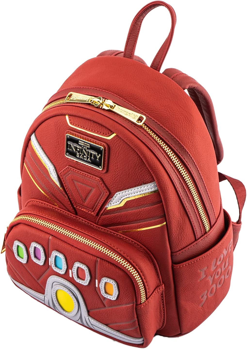 Loungefly x Marvel Infinity Saga Gauntlet Cosplay Light Up Mini Backpack