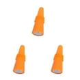 thumbnail image 2 of Tapones de silicona Toystoory para botella de vino tapa de bebida de champán Tapón de acero inoxidable Naranja Type1 NO1, 2 of 6