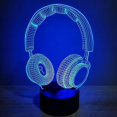 thumbnail image 4 of Gaming Light Cat Headphones Night Light Computer Desktop Case Ornaments ROG Decorative Atmosphere Light Gift, 4 of 5
