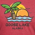 thumbnail image 3 of CafePress - Alaska Goose Lake T Shirt - Mens Tri-blend T-Shirt, 3 of 4