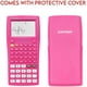 thumbnail image 2 of Calculadora Gráfica Científica e Ingeniería Sistema Programable 280 Funciones 3 Modos Rosa CATIGA CS121-P, 2 of 2