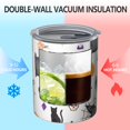 thumbnail image 2 of 12oz Coffee Tumblers Halloween Pattern Stainless Steel Vacuum Insulated Travel Tumbler Coffee Cups Mug with Lid and Straw with Cleaning Brush for Cold & Hot Drinks, 2 of 5