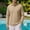 Khaki, variant on Western Style Golf Shirts for Men Collared Black Long Sleeve Button Polos Modern Classic Fit Refined Plaid Tops Black,S