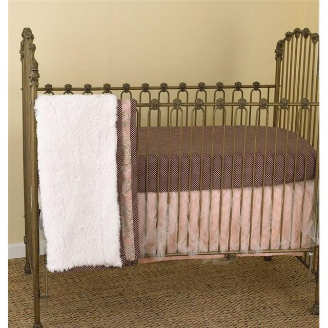 Cotton Tale NG7S Rossignol 7 Pièces Ensemble de Literie de Lit - Rose et Gris