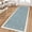 Blue, variant on Washable Rugs 2x6 Hallway Runner Non Slip Kitchen Rugs Soft Non Shedding Low Pile Entryway Rug Jute Color Farmhouse Runners Stain Resistant Carpet for Bath Laundry Room Bedside, Jute Color