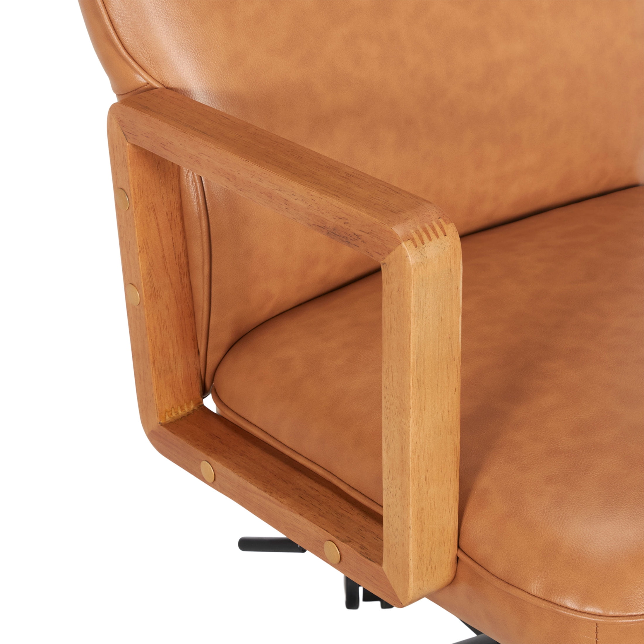 Better Homes & Gardens Ezra Office Chair, Chestnut