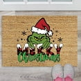 thumbnail image 2 of Xmas Welcome Christmas Mat Non Slip And Washable Doormat Home Front Decoration Outdoor Door Mat Entrance Rugs, 2 of 5