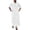 White, variant on Men Kaftan Thobe Casual Long Sleeve Mens Thobe Arabic Button Front Shirt with Pockets Shirts for Men White Thobe for Men