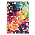 thumbnail image 7 of FORMRS 1-Subject Spiral Notebook 8" x 5" College Ruled 60 Refillable Sheet A5 Hard Cover, Green Colorful Circles, 7 of 7