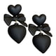 thumbnail image 5 of Pendientes con lazo, regalos del día de San Valentín, decoraciones de joyería, pendientes para parejas, pendientes con forma de corazón para compras, 5 of 7