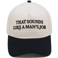 thumbnail image 4 of Breezora Embroidered Funny Saying Trucker Hat for Women Adjustable Mesh Back Baseball Cap Lightweight Breathable Casual Outdoor Fashion Hat, 4 of 4