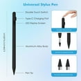 thumbnail image 5 of Touch Pen Active Digital Display Stylus for iPad Mini 8.3" (2021 6th Gen)/(8.3" 2024) - Capacitive Rechargeable Palm Rejection, 5 of 6