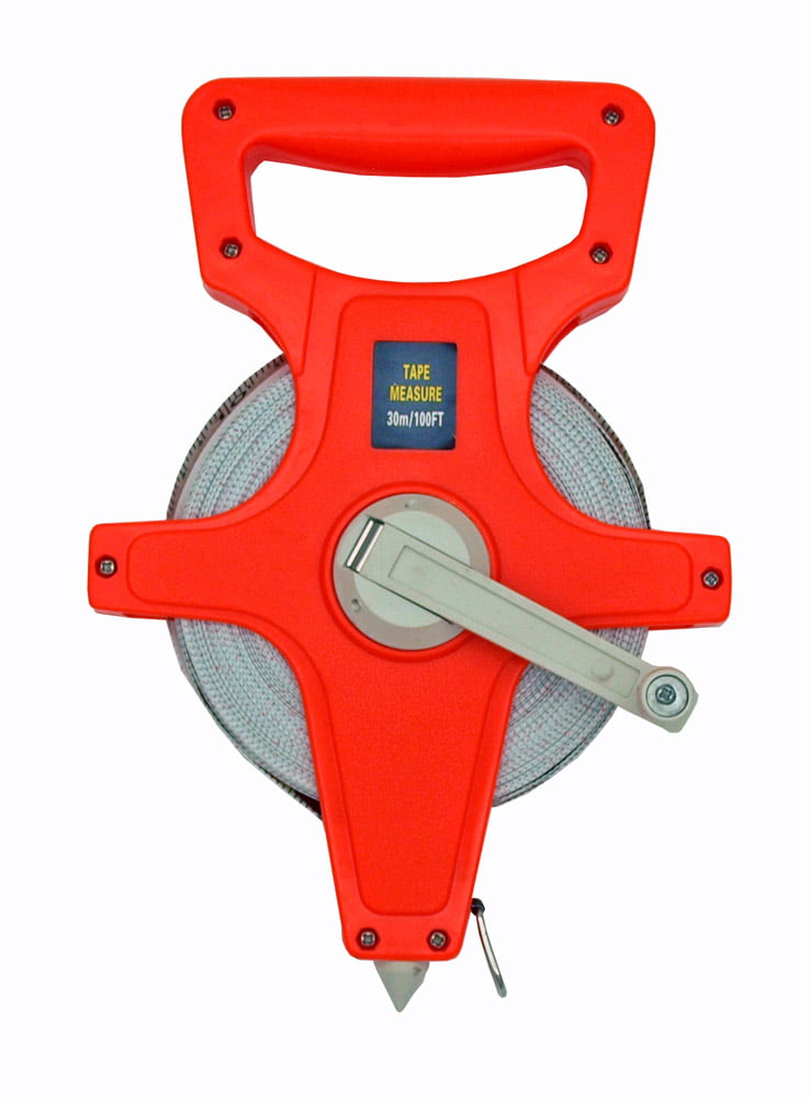 100 FT Tape Measure Tool for Landscaping Construction With Carrying Handle for sale online 