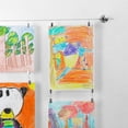 thumbnail image 3 of Art Display For Kids Artwork - 10Ft Alloy Steel Wire With 48 Clips | Willow & Eva, 3 of 4