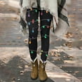 thumbnail image 6 of Horkkom Christmas Leggings for Women Christmas Print High Waisted Tights Yoga Workout Christmas Pants XL, 6 of 7