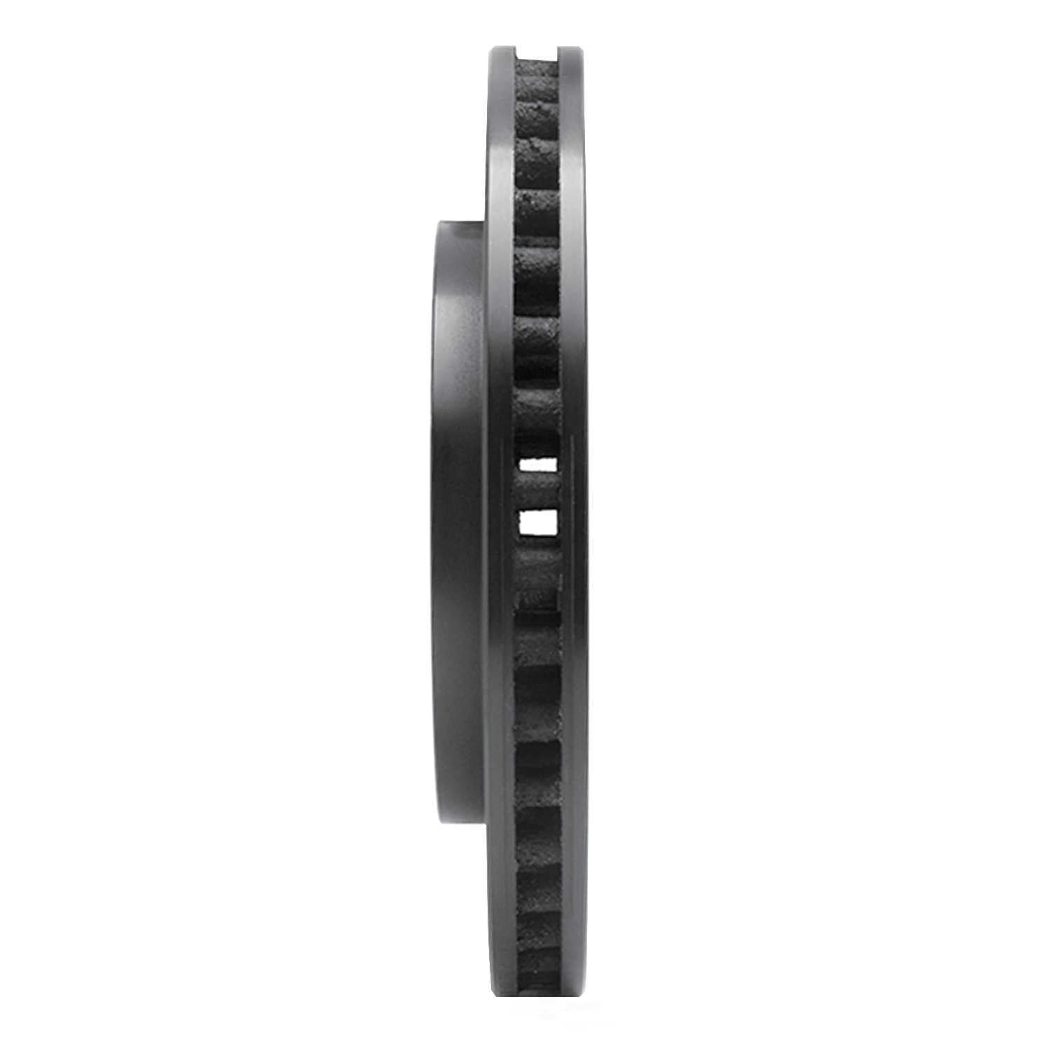 Dynamic Friction Company 633-54152L DFC Brake Rotor - Drilled And Slotted - Black